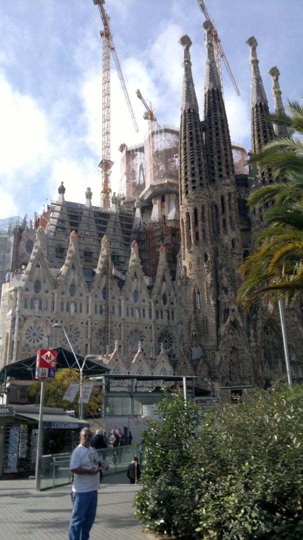 La Sagrada Familia en Barcelona - Espanha 2