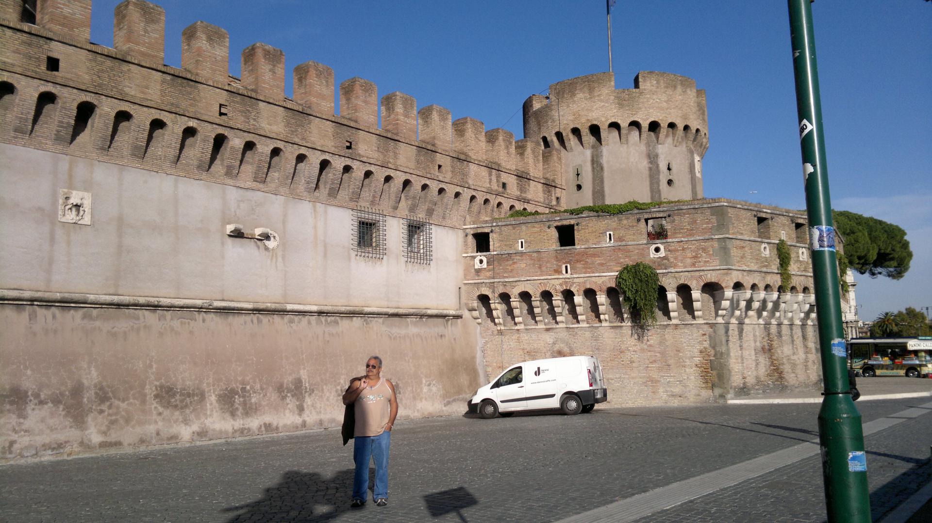 Castelo Sant'Angelo em Roma - Itália